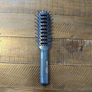NEW‎ Vintage Richard Caruso Vented Hair Brush Dark Blue HTF RARE 8” Steam